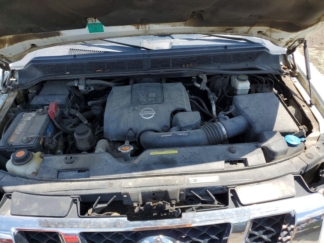 2013 Nissan Titan Sv White vin: 1N6AA0EC2DN306921