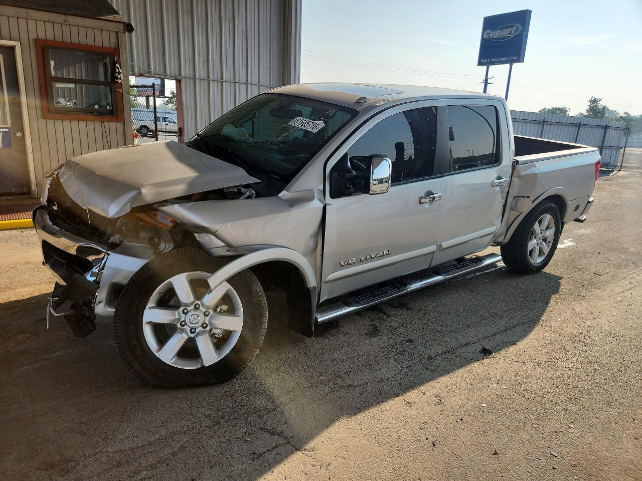 2013 Nissan Titan Sv Silver vin: 1N6AA0EC2DN312461