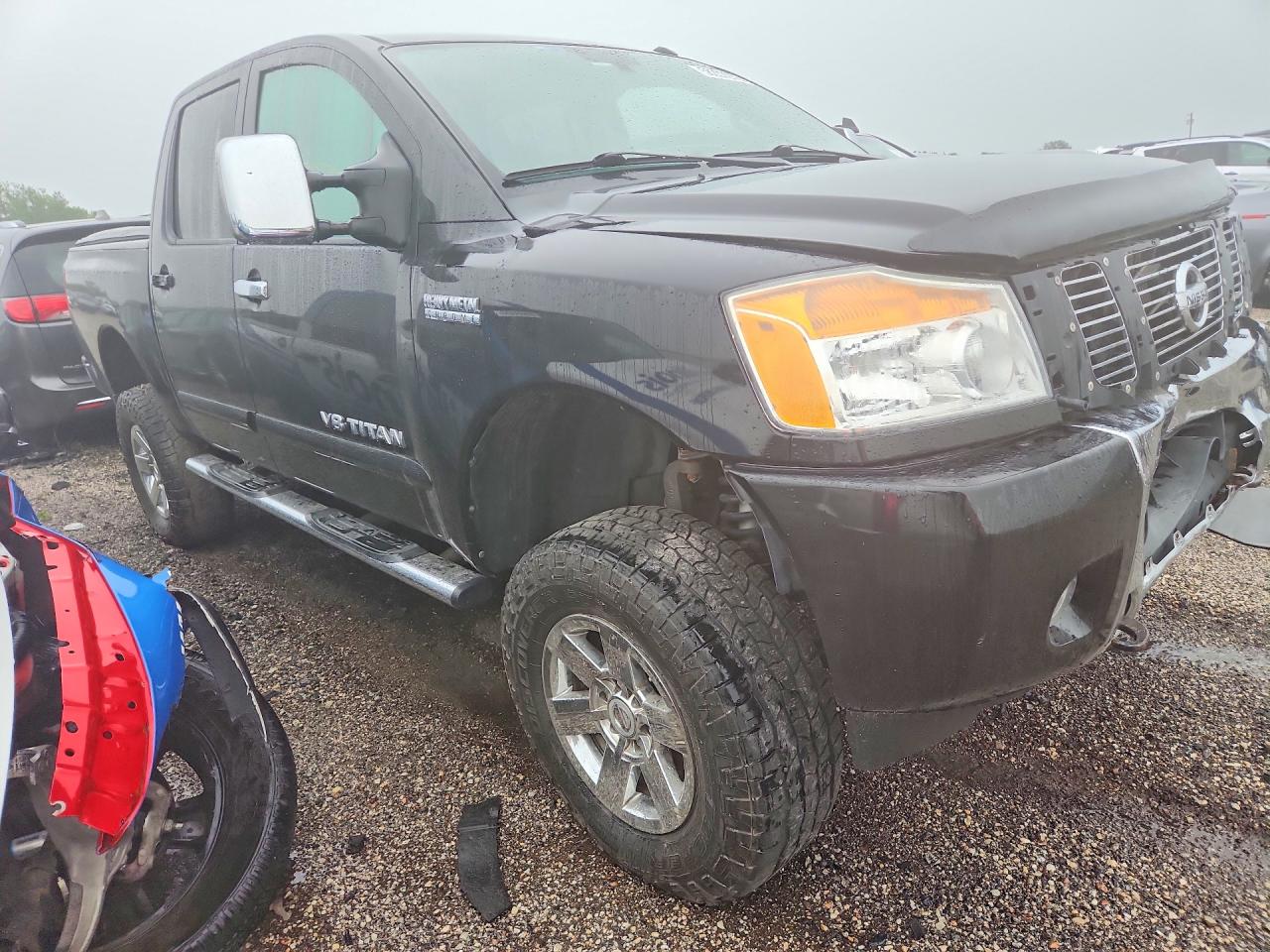 2014 Nissan Titan Sv Black vin: 1N6AA0EC2EN515187