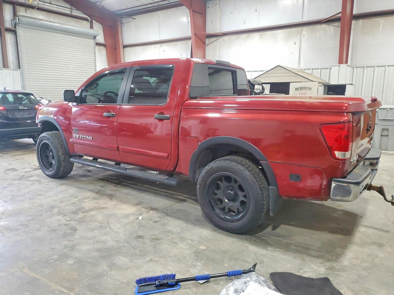 2015 Nissan Titan Sv Красный vin: 1N6AA0EC2FN501825