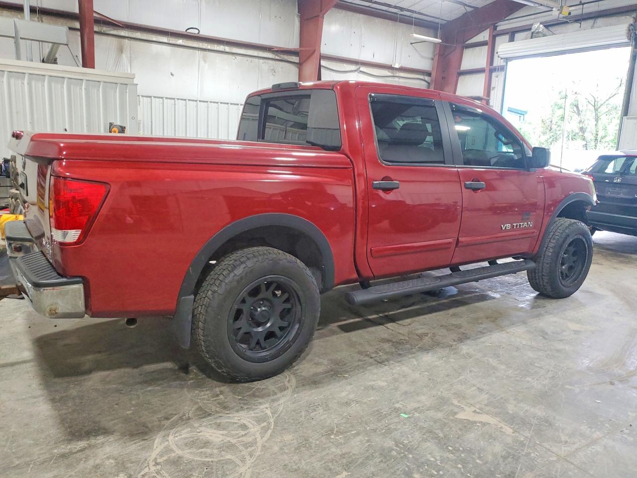 2015 Nissan Titan Sv Красный vin: 1N6AA0EC2FN501825