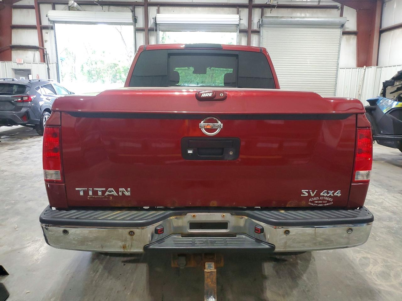 2015 Nissan Titan Sv Красный vin: 1N6AA0EC2FN501825
