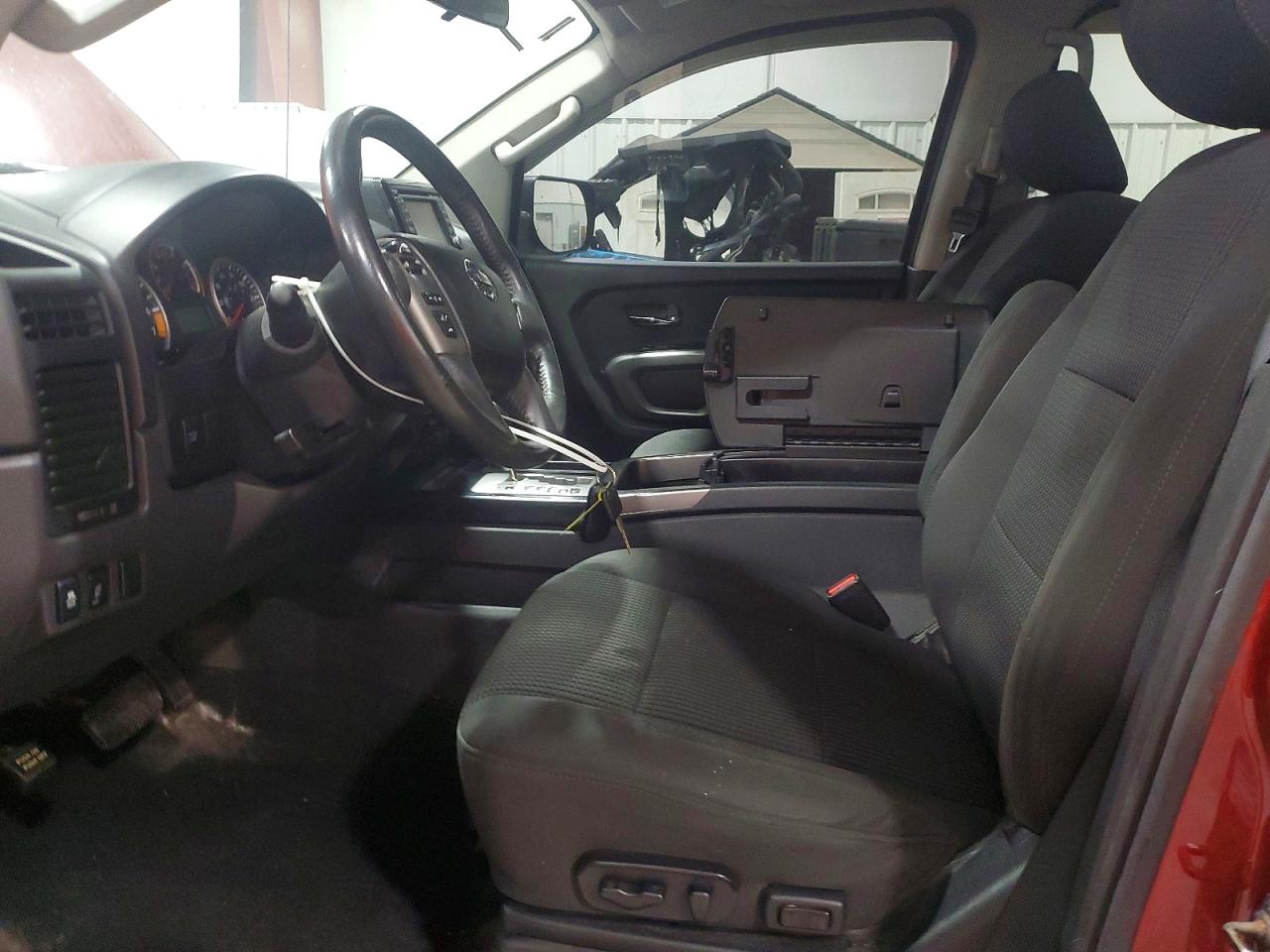 2015 Nissan Titan Sv Красный vin: 1N6AA0EC2FN501825