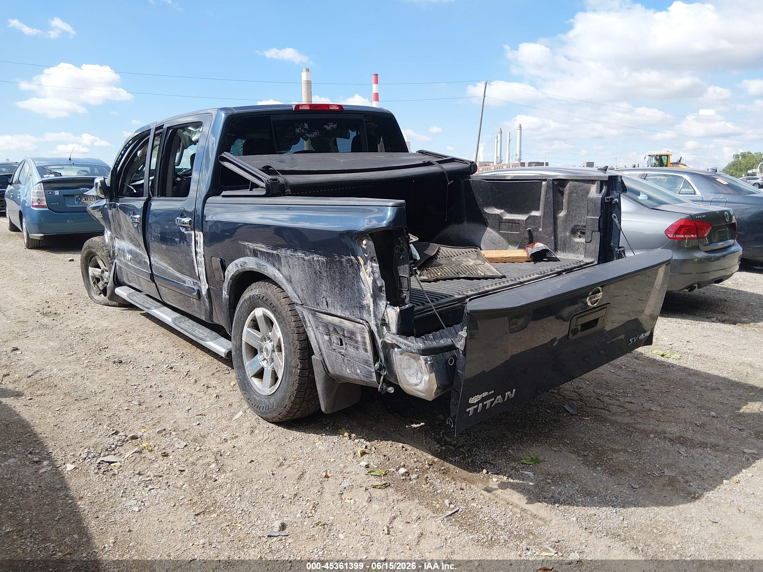 2015 Nissan Titan Sv Gray vin: 1N6AA0EC2FN502280