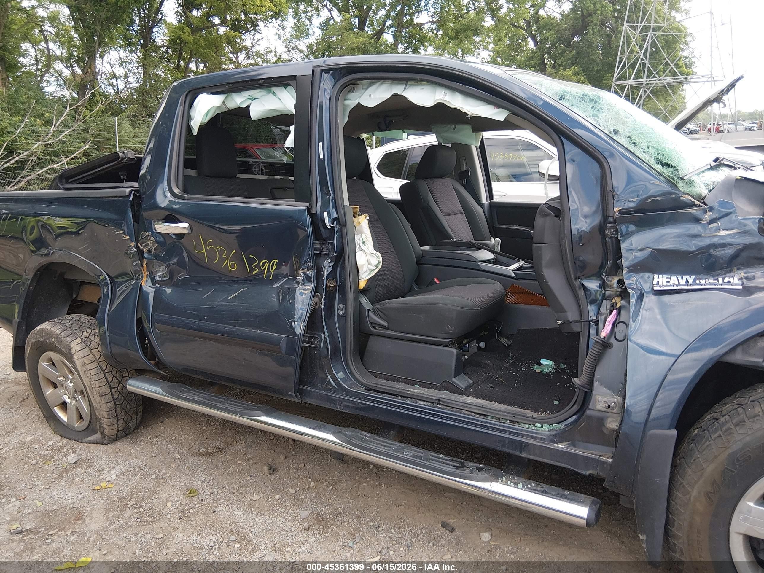 2015 Nissan Titan Sv Gray vin: 1N6AA0EC2FN502280