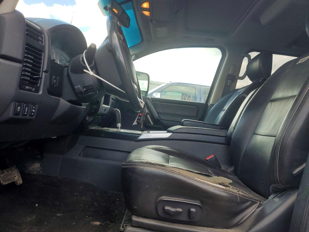 2013 Nissan Titan Sv White vin: 1N6AA0EC3DN307303