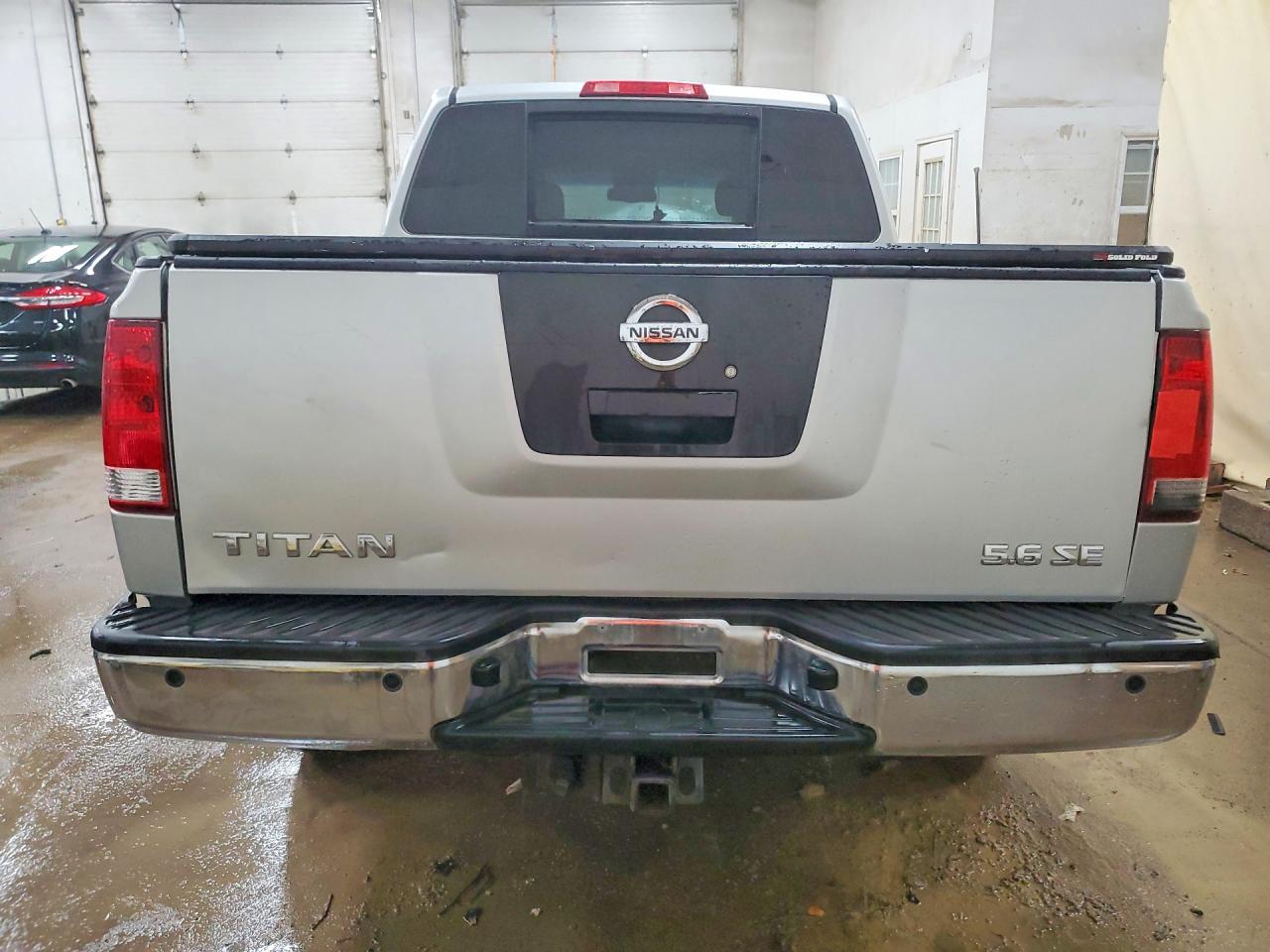 2010 Nissan Titan Se Silver vin: 1N6AA0EC4AN307676