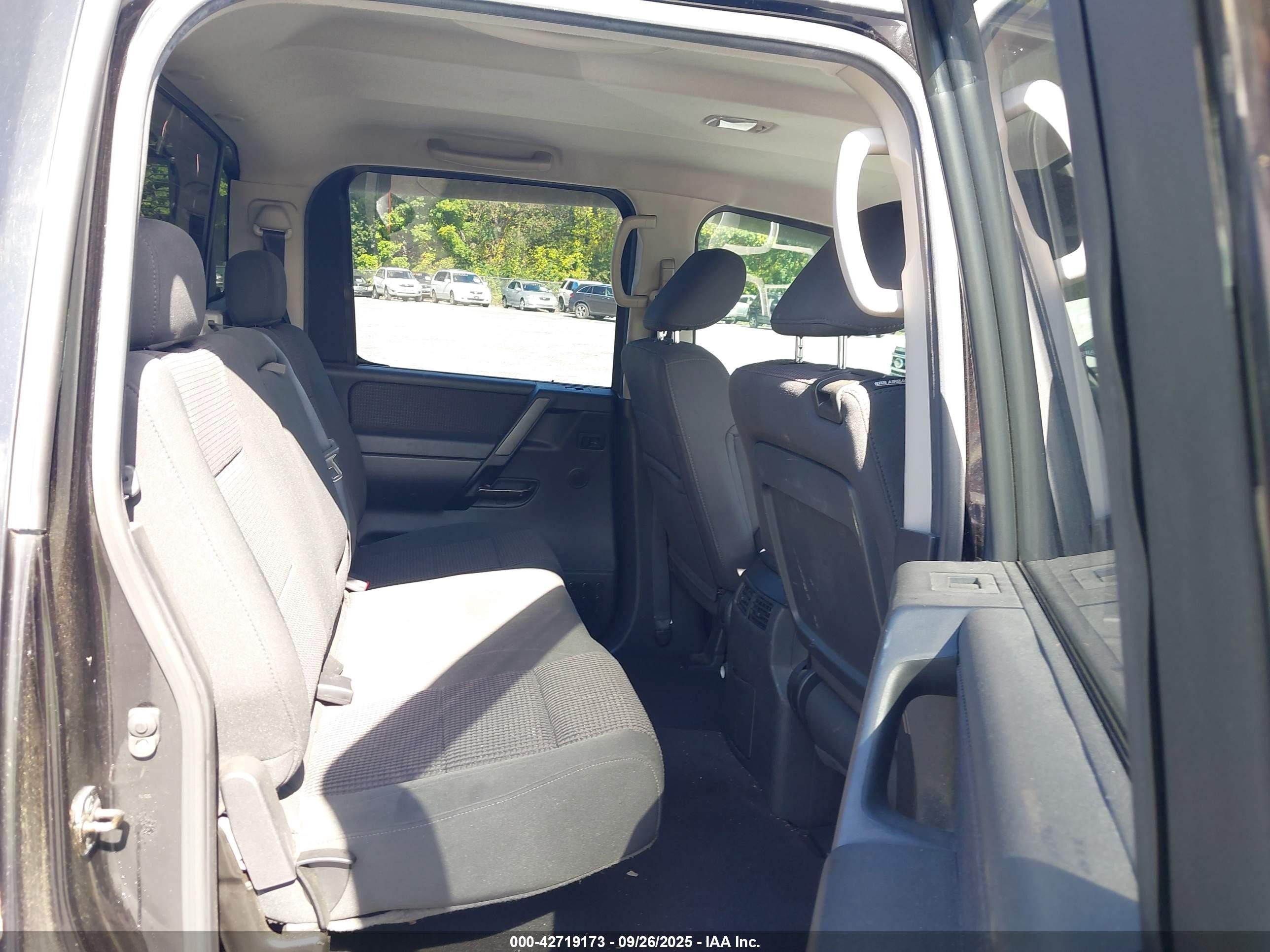 2010 Nissan Titan Se Black vin: 1N6AA0EC4AN308133