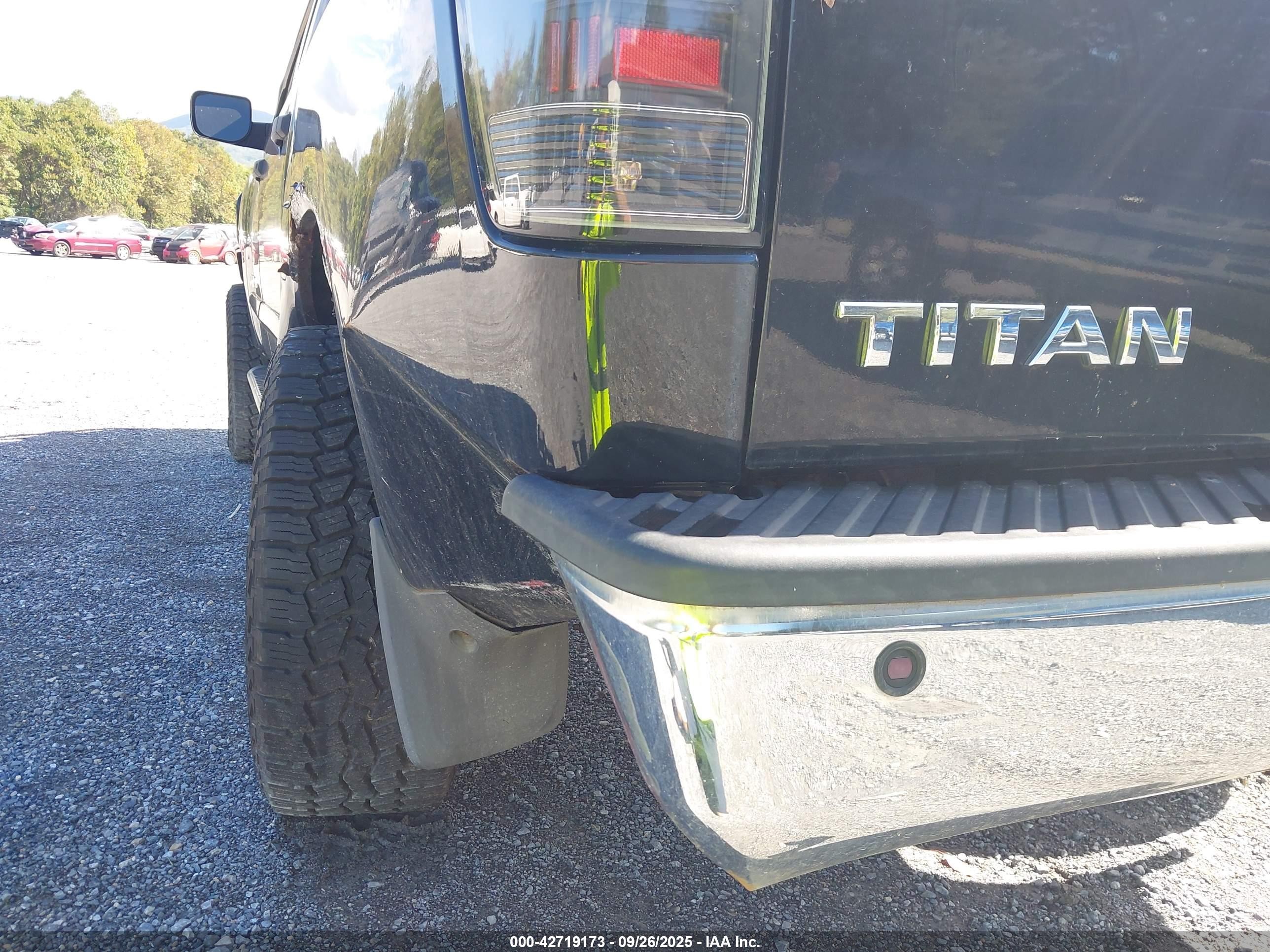 2010 Nissan Titan Se Black vin: 1N6AA0EC4AN308133