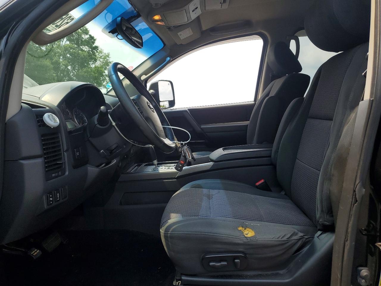2011 Nissan Titan Sv Black vin: 1N6AA0EC4BN303158
