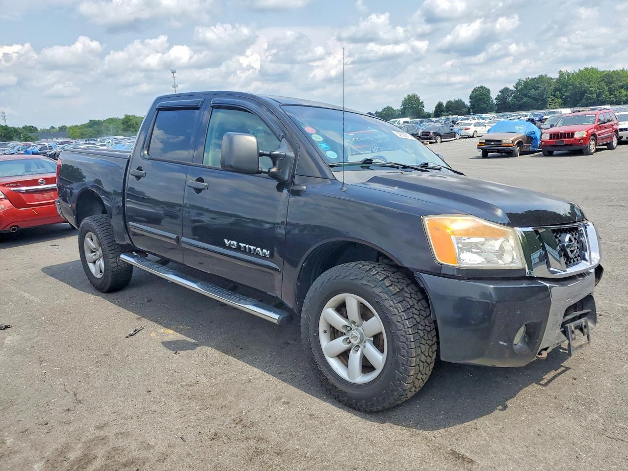 2011 Nissan Titan Sv Black vin: 1N6AA0EC4BN303158