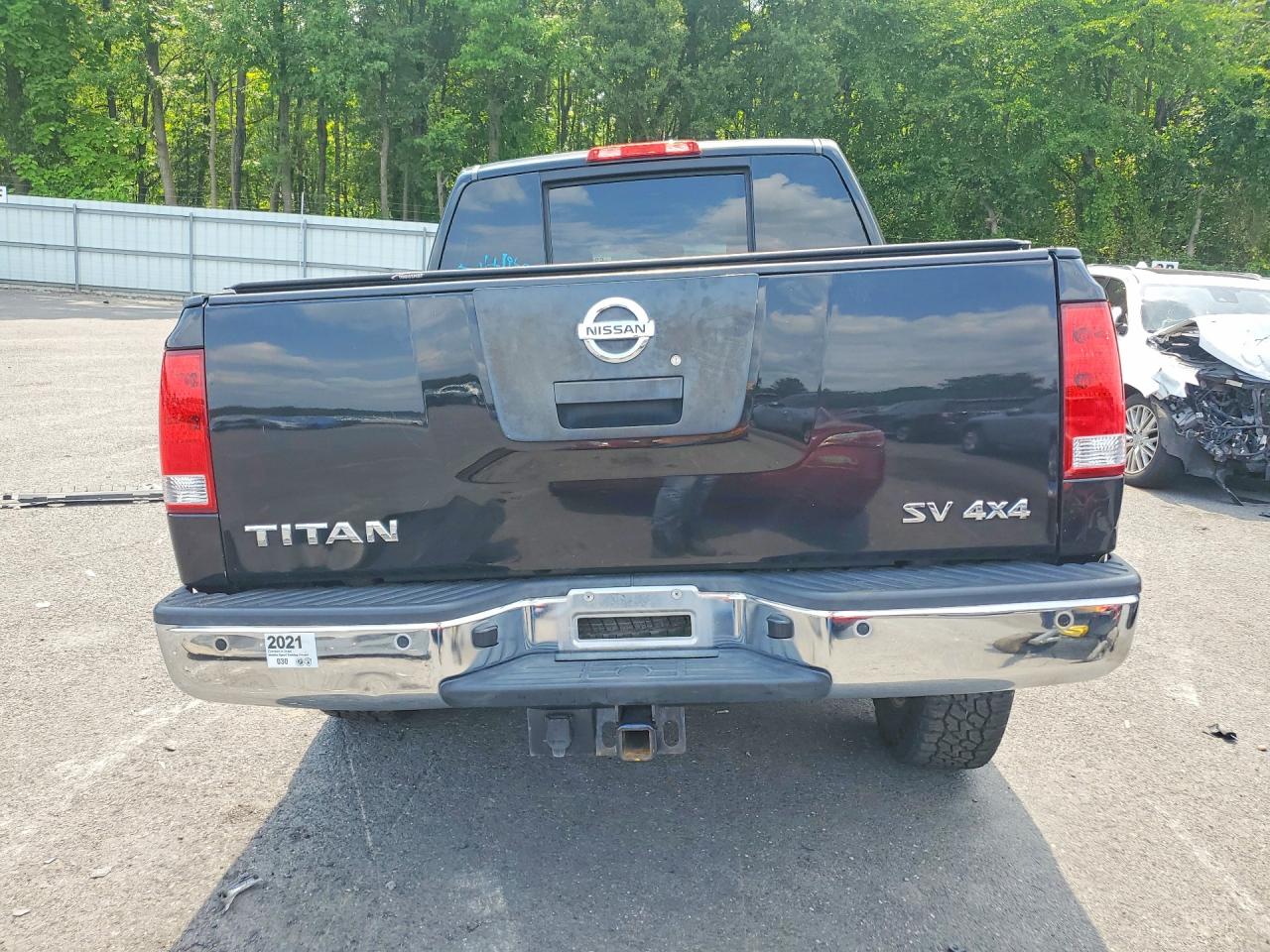 2011 Nissan Titan Sv Black vin: 1N6AA0EC4BN303158