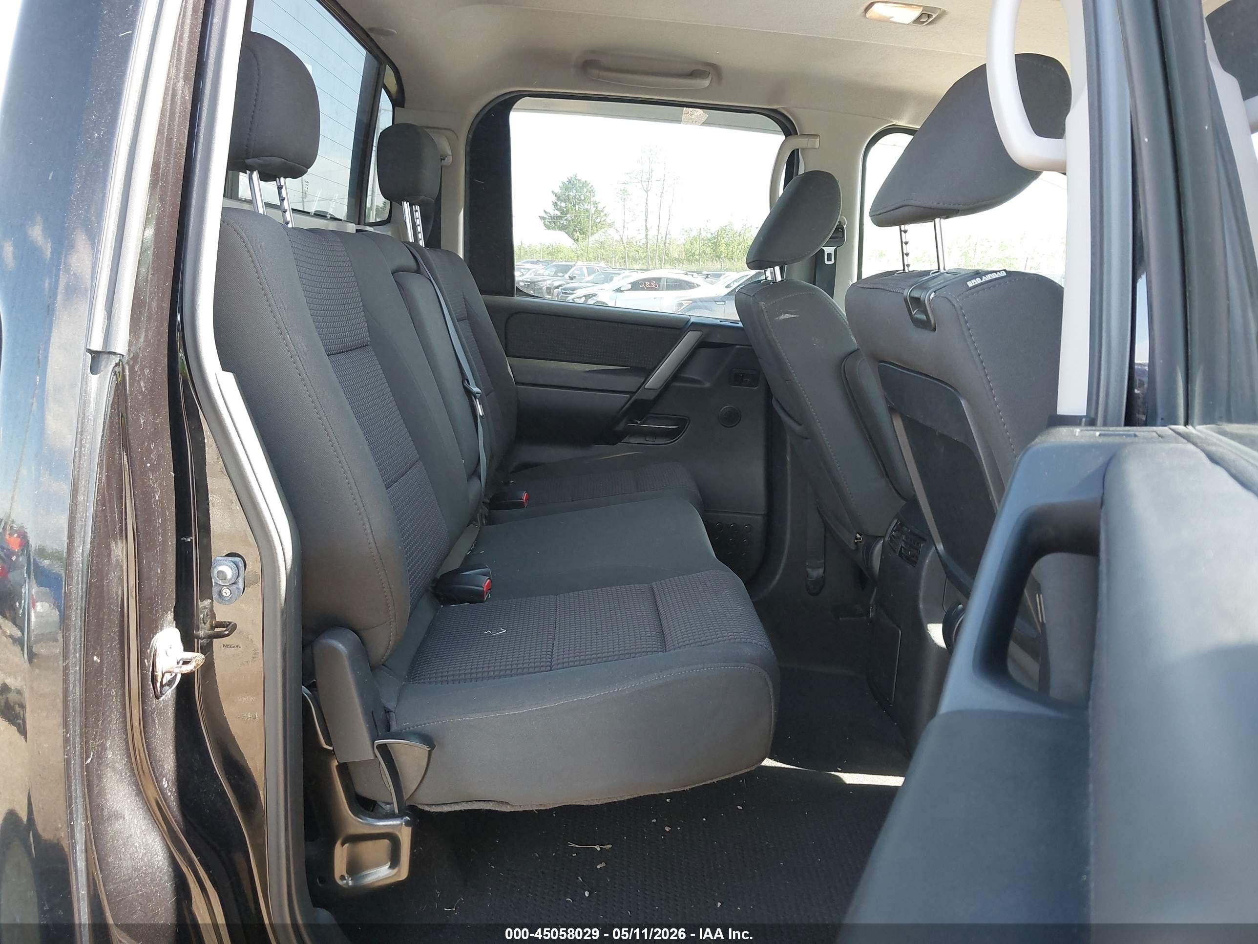 2011 Nissan Titan Sv Черный vin: 1N6AA0EC4BN315214