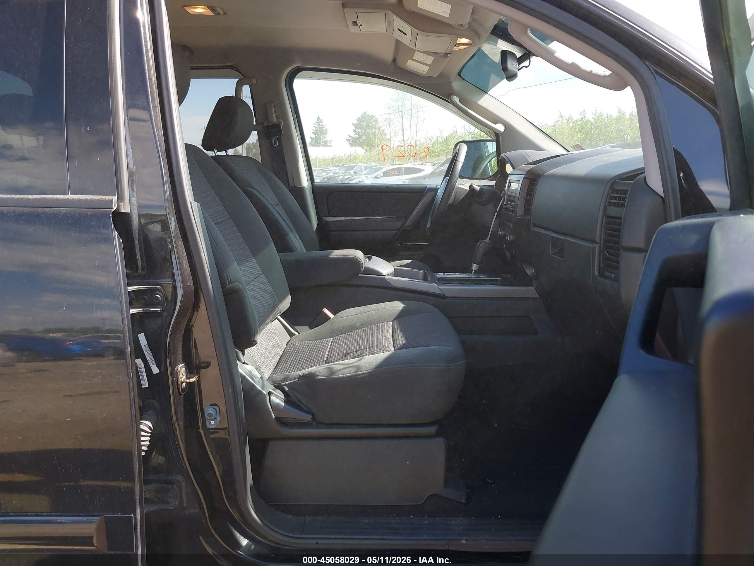 2011 Nissan Titan Sv Черный vin: 1N6AA0EC4BN315214