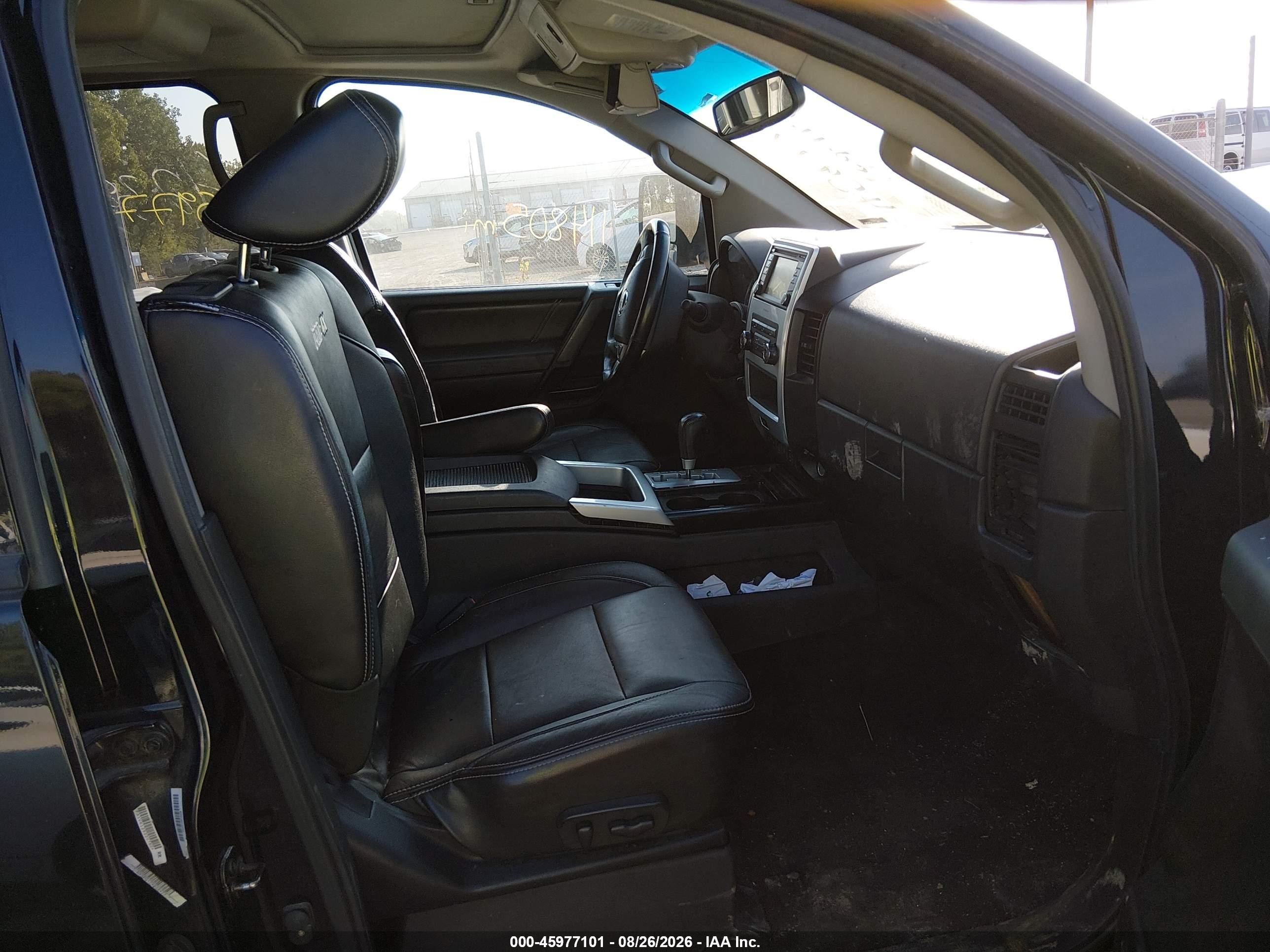 2013 Nissan Titan Pro-4x/s/sl/sv Black vin: 1N6AA0EC4DN302479