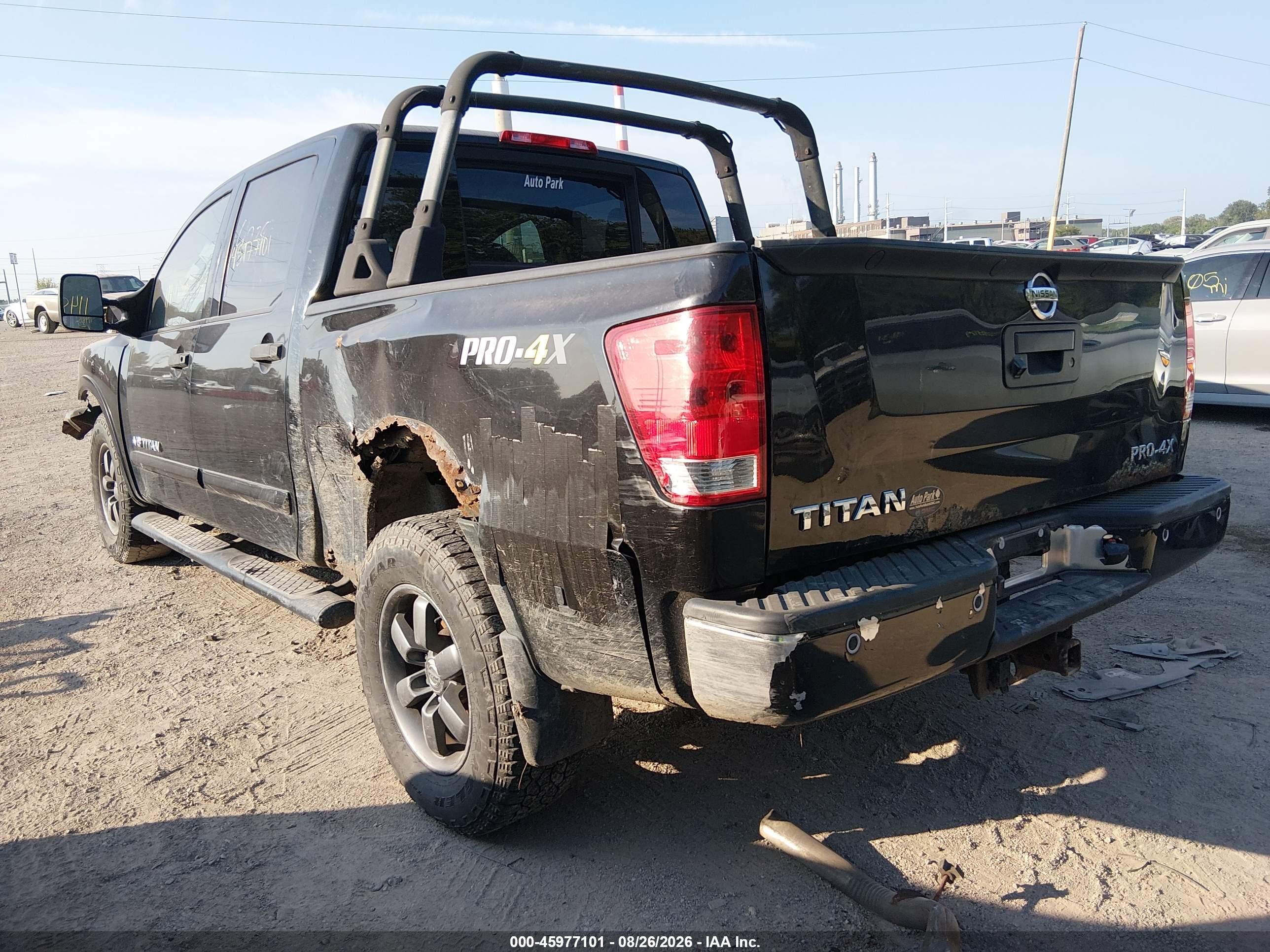 2013 Nissan Titan Pro-4x/s/sl/sv Black vin: 1N6AA0EC4DN302479