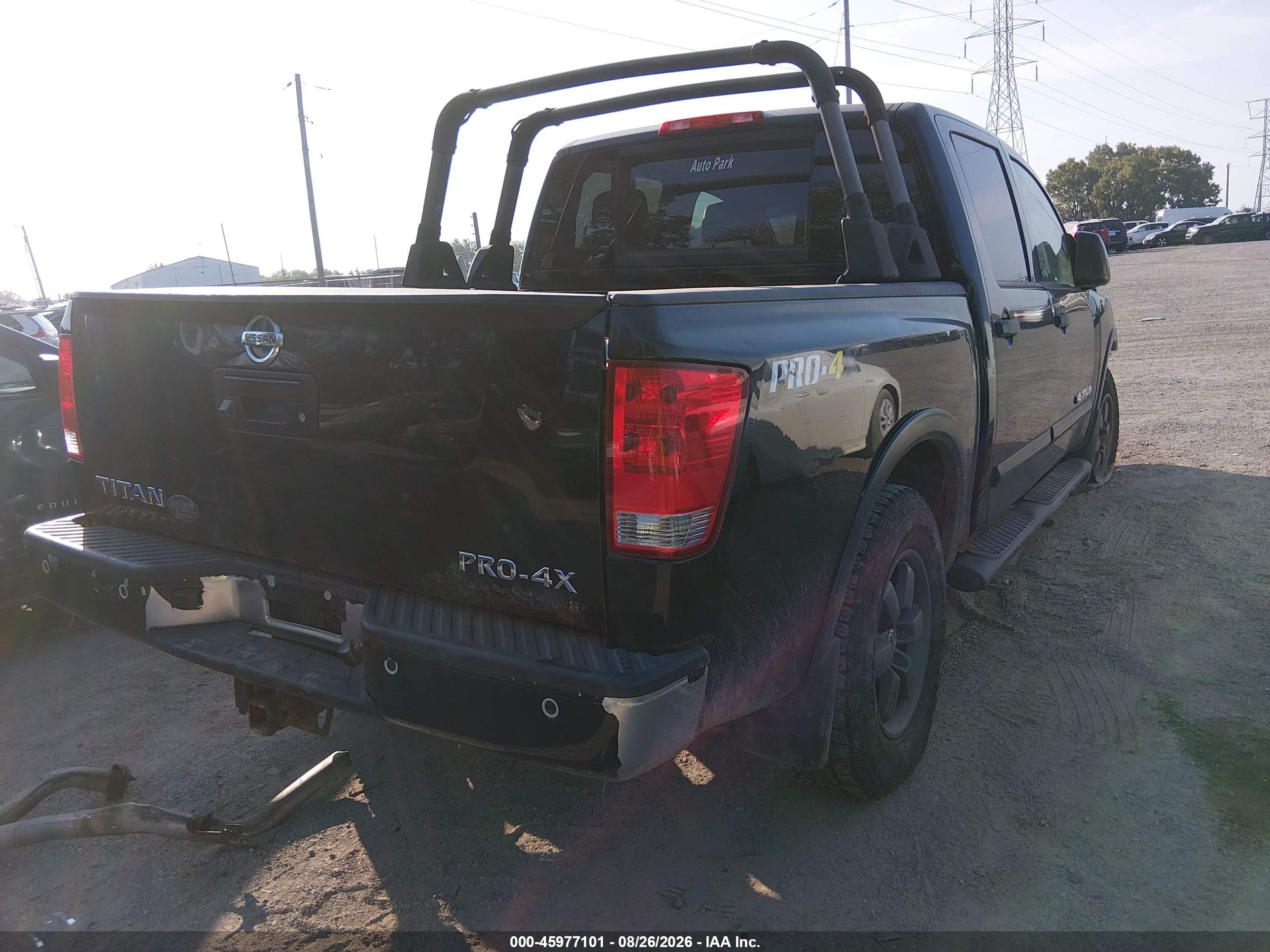 2013 Nissan Titan Pro-4x/s/sl/sv Black vin: 1N6AA0EC4DN302479