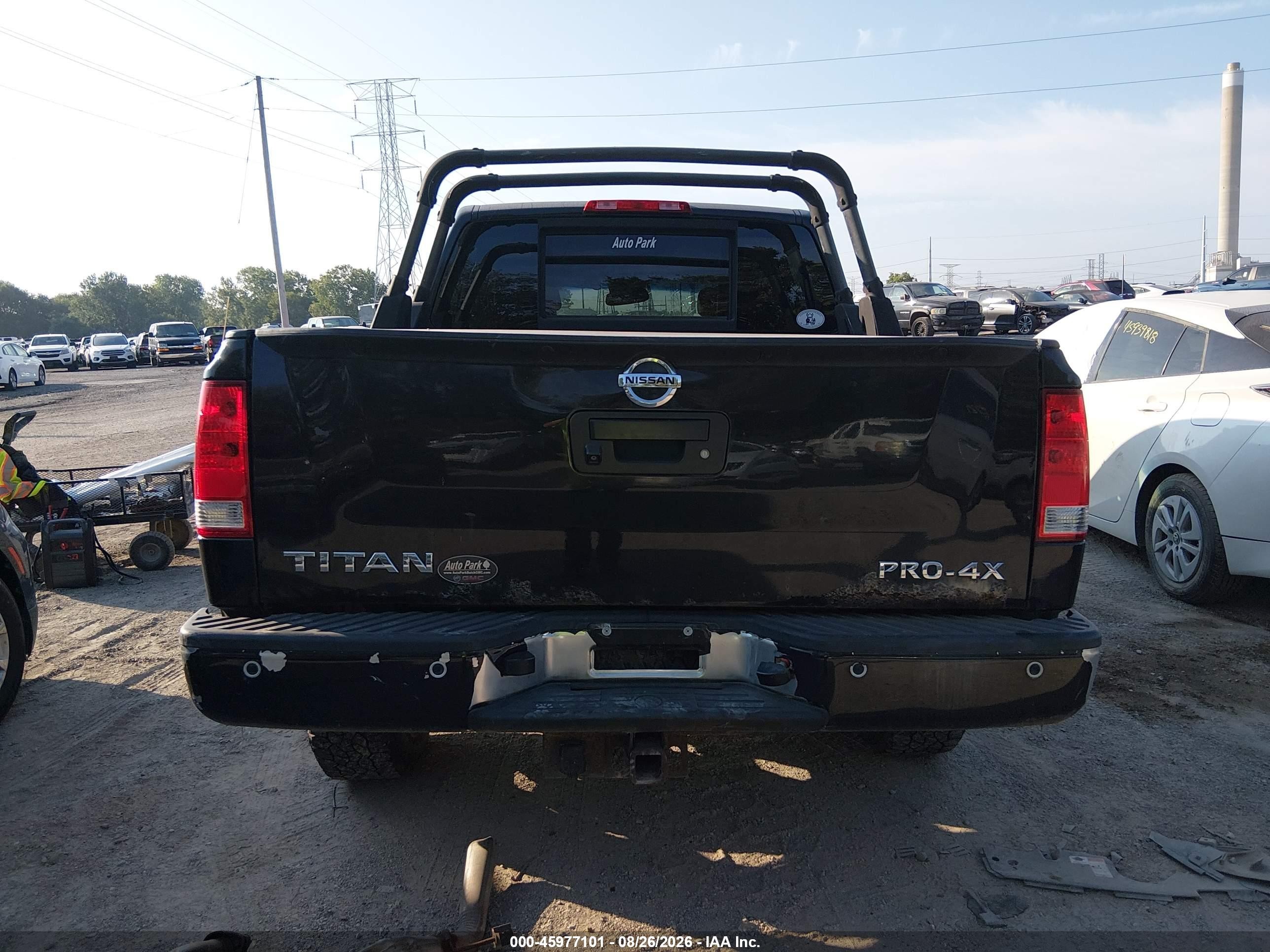 2013 Nissan Titan Pro-4x/s/sl/sv Black vin: 1N6AA0EC4DN302479