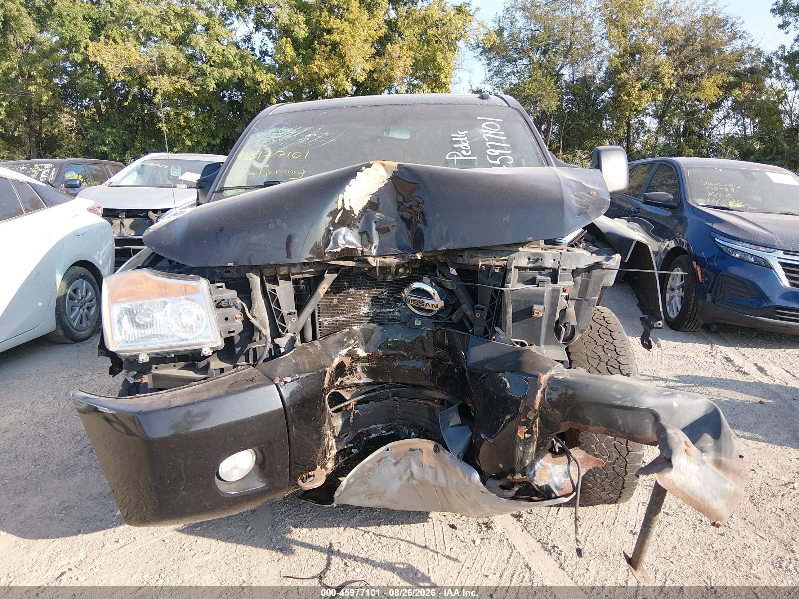 2013 Nissan Titan Pro-4x/s/sl/sv Black vin: 1N6AA0EC4DN302479