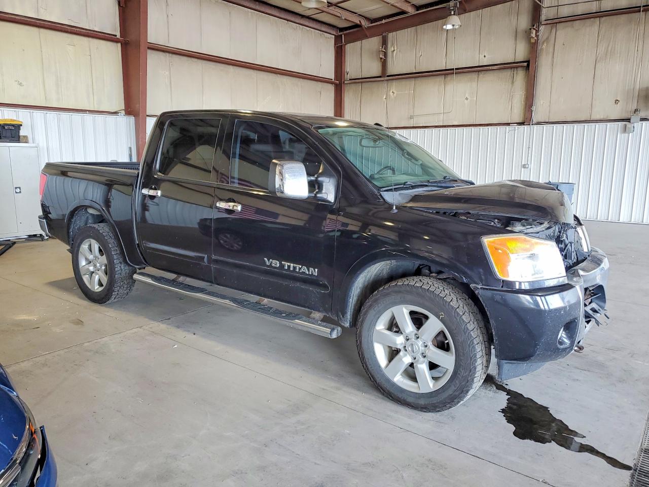 2014 Nissan Titan Sl Black vin: 1N6AA0EC4EN500142
