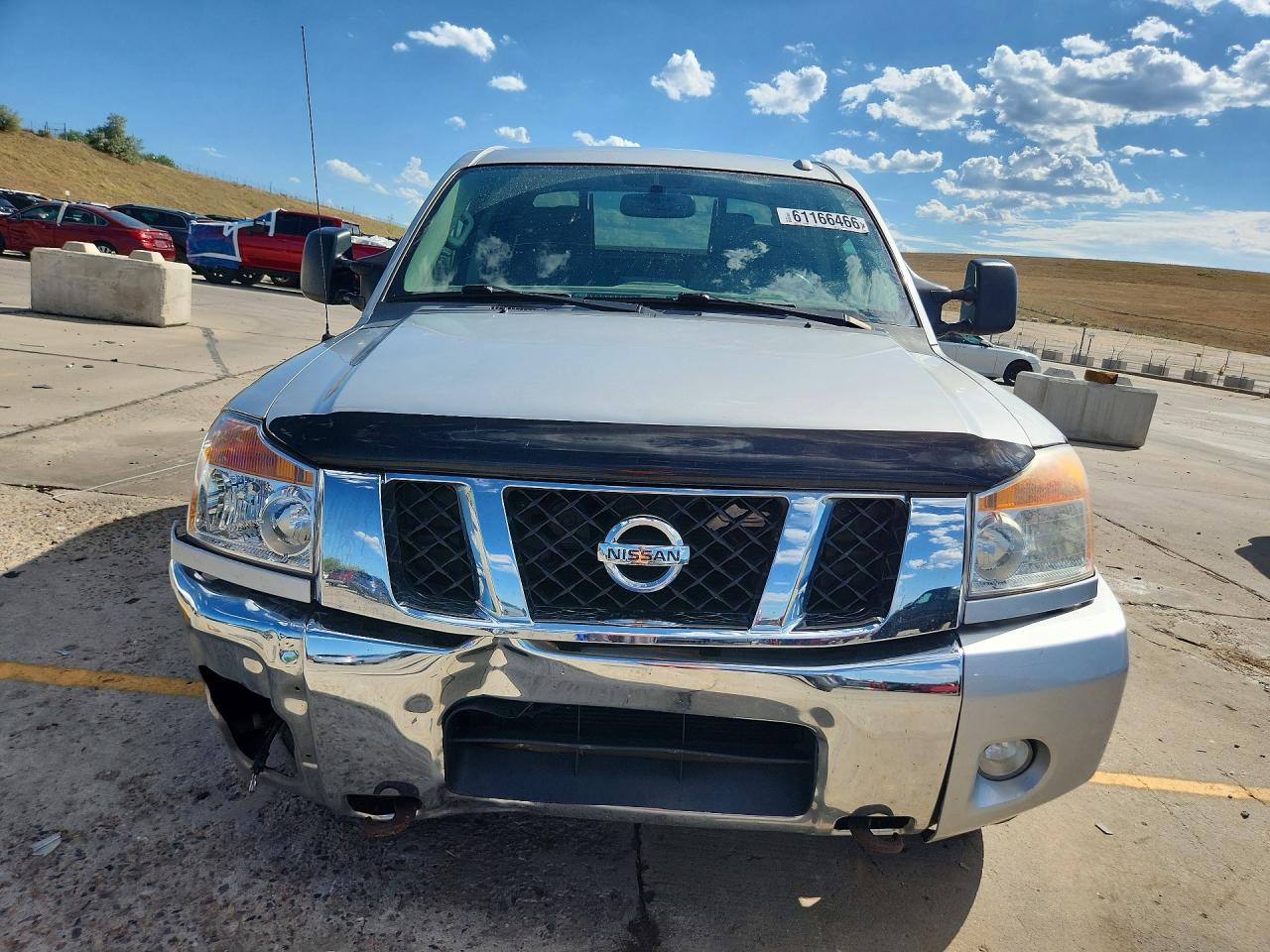 2015 Nissan Titan Sv Silver vin: 1N6AA0EC4FN504127