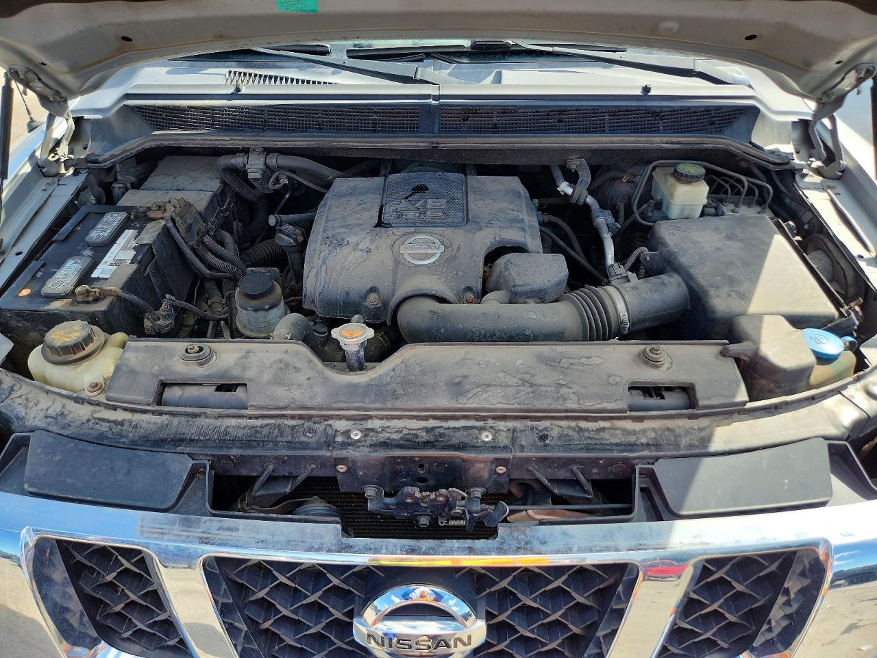 2015 Nissan Titan Sv Silver vin: 1N6AA0EC4FN504127