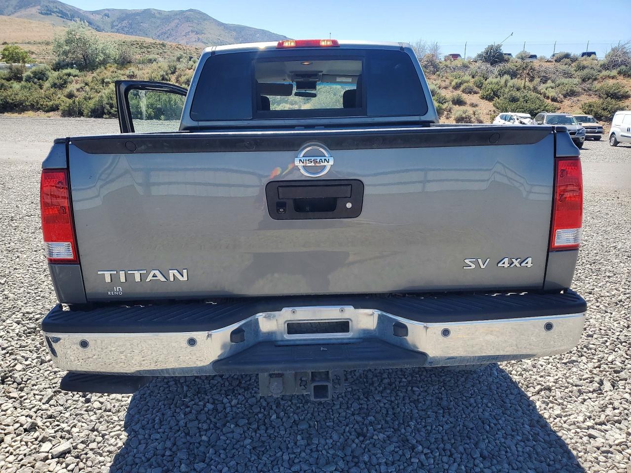 2015 Nissan Titan Sv Gray vin: 1N6AA0EC4FN505925