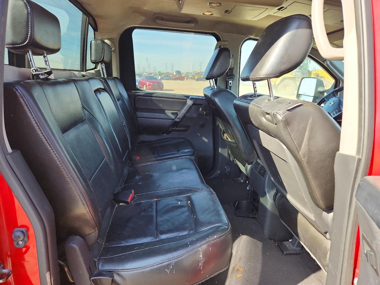 2011 Nissan Titan Sv Red vin: 1N6AA0EC5BN302469