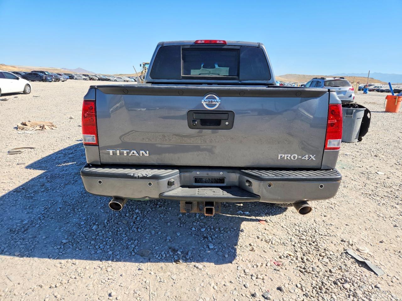 2014 Nissan Titan Sv Gray vin: 1N6AA0EC5EN515734