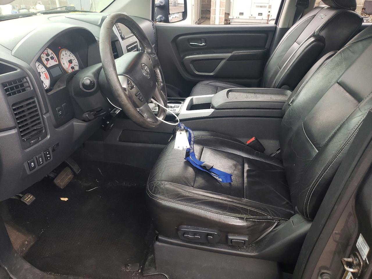 2015 Nissan Titan Pro-4x Gray vin: 1N6AA0EC5FN502564