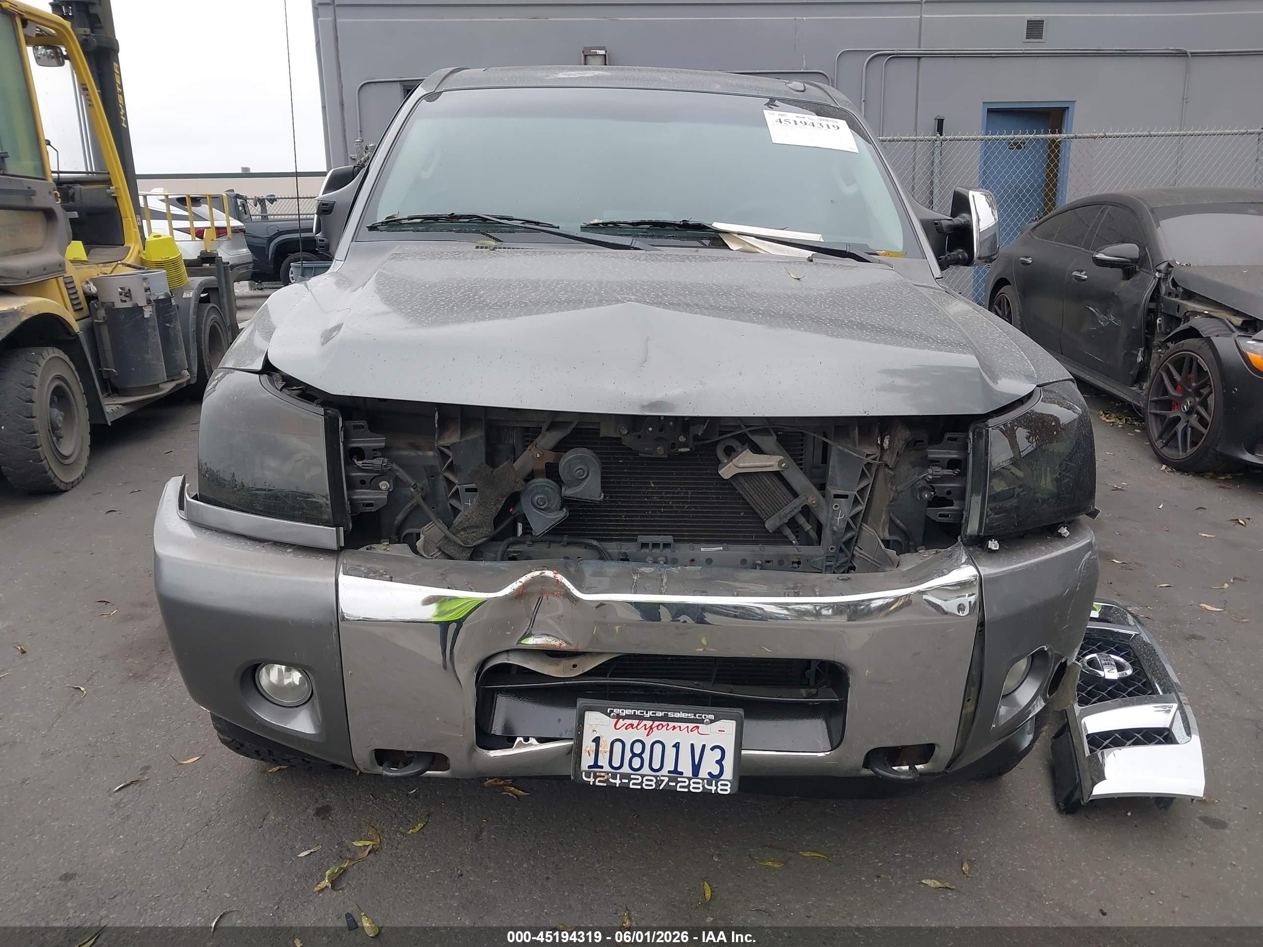 2015 Nissan Titan Sl Gray vin: 1N6AA0EC5FN512091