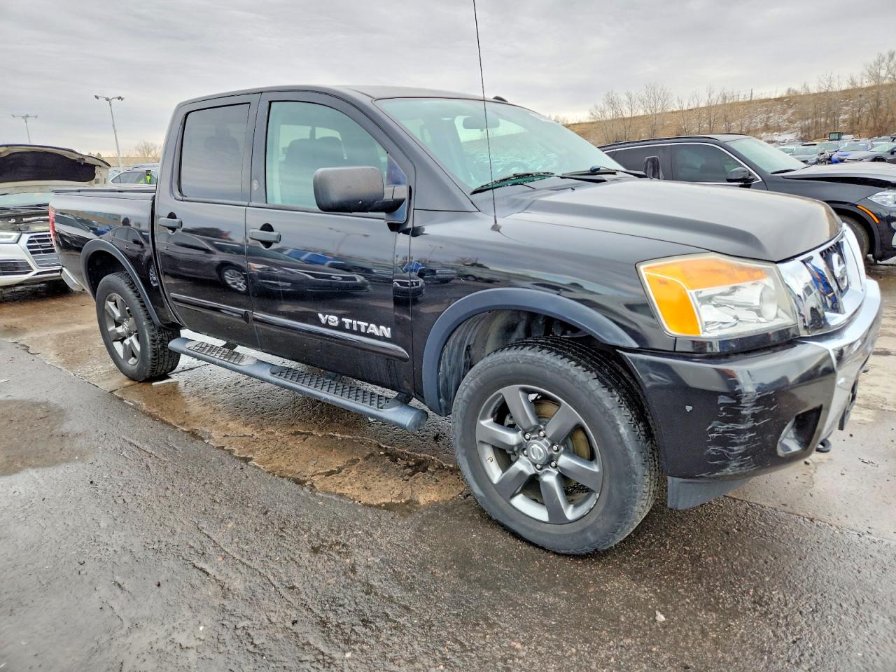 2015 Nissan Titan Sv Black vin: 1N6AA0EC5FN514648