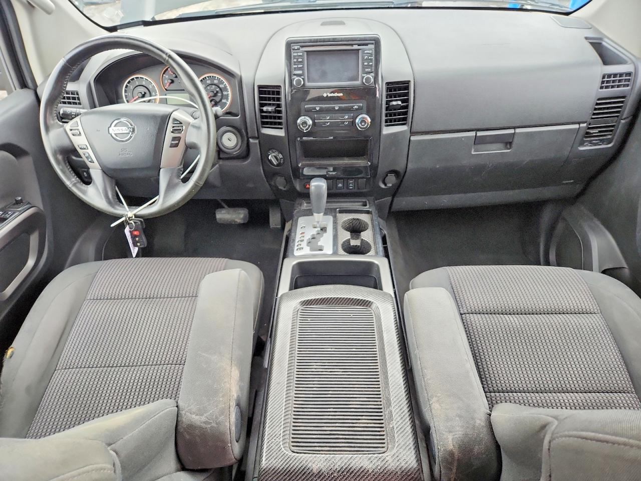 2015 Nissan Titan Sv Black vin: 1N6AA0EC5FN514648