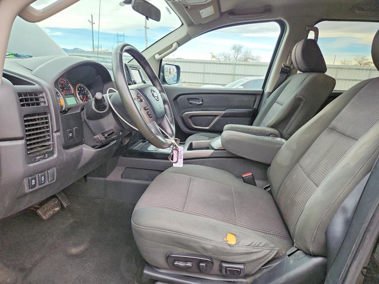 2015 Nissan Titan Sv Black vin: 1N6AA0EC5FN514648
