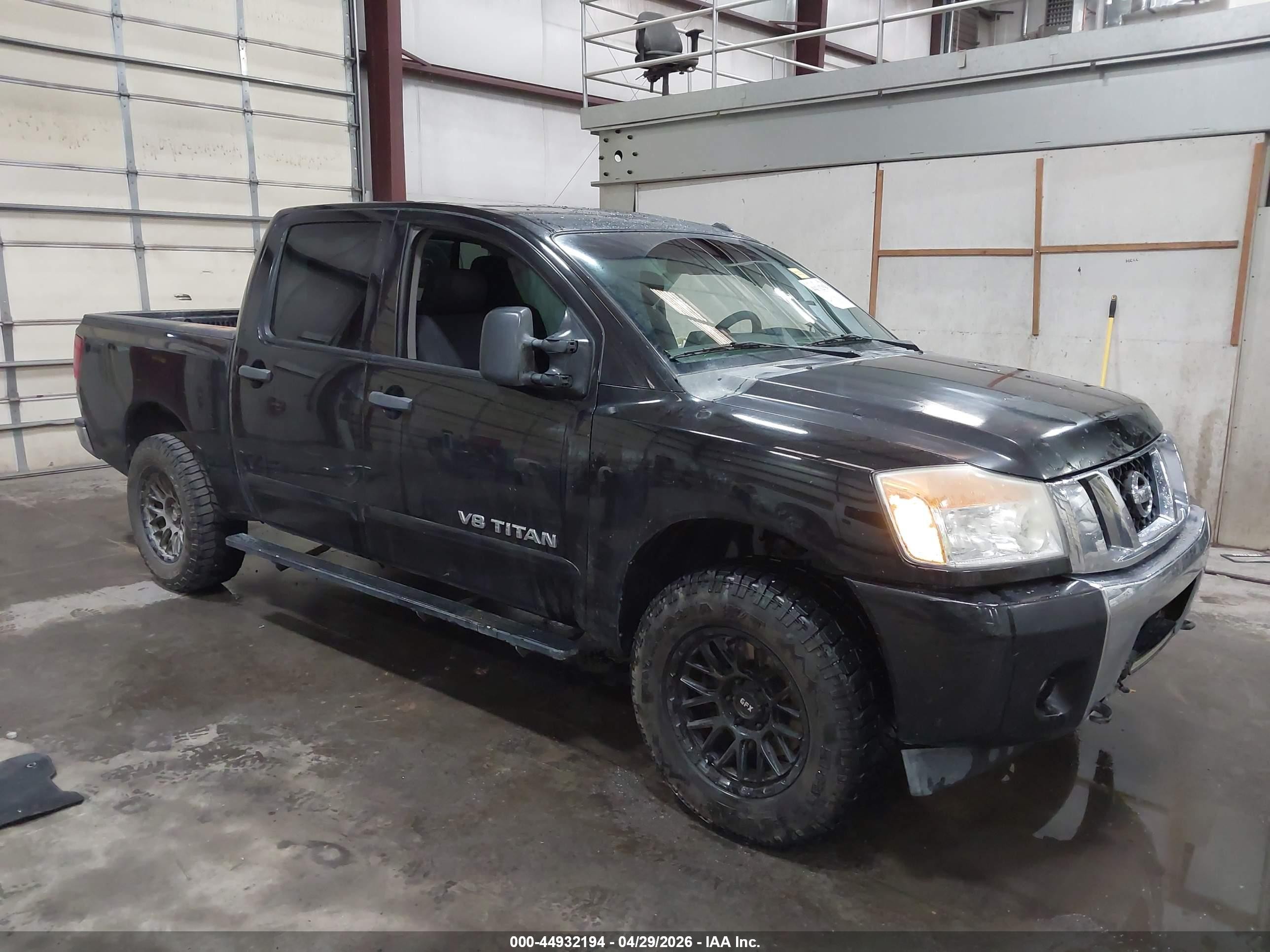 2013 Nissan Titan Pro-4x/s/sl/sv Black vin: 1N6AA0EC6DN301513