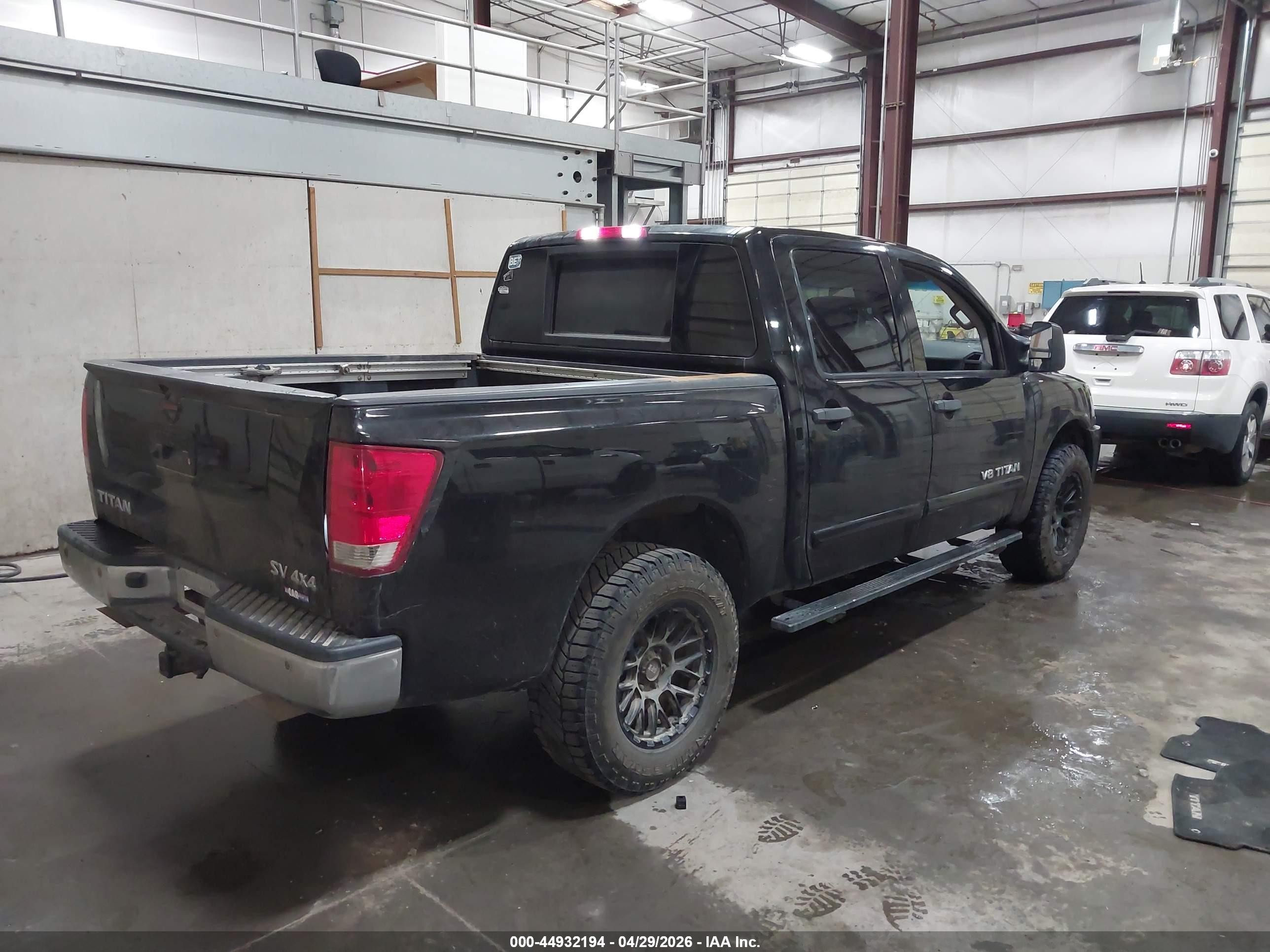 2013 Nissan Titan Pro-4x/s/sl/sv Black vin: 1N6AA0EC6DN301513