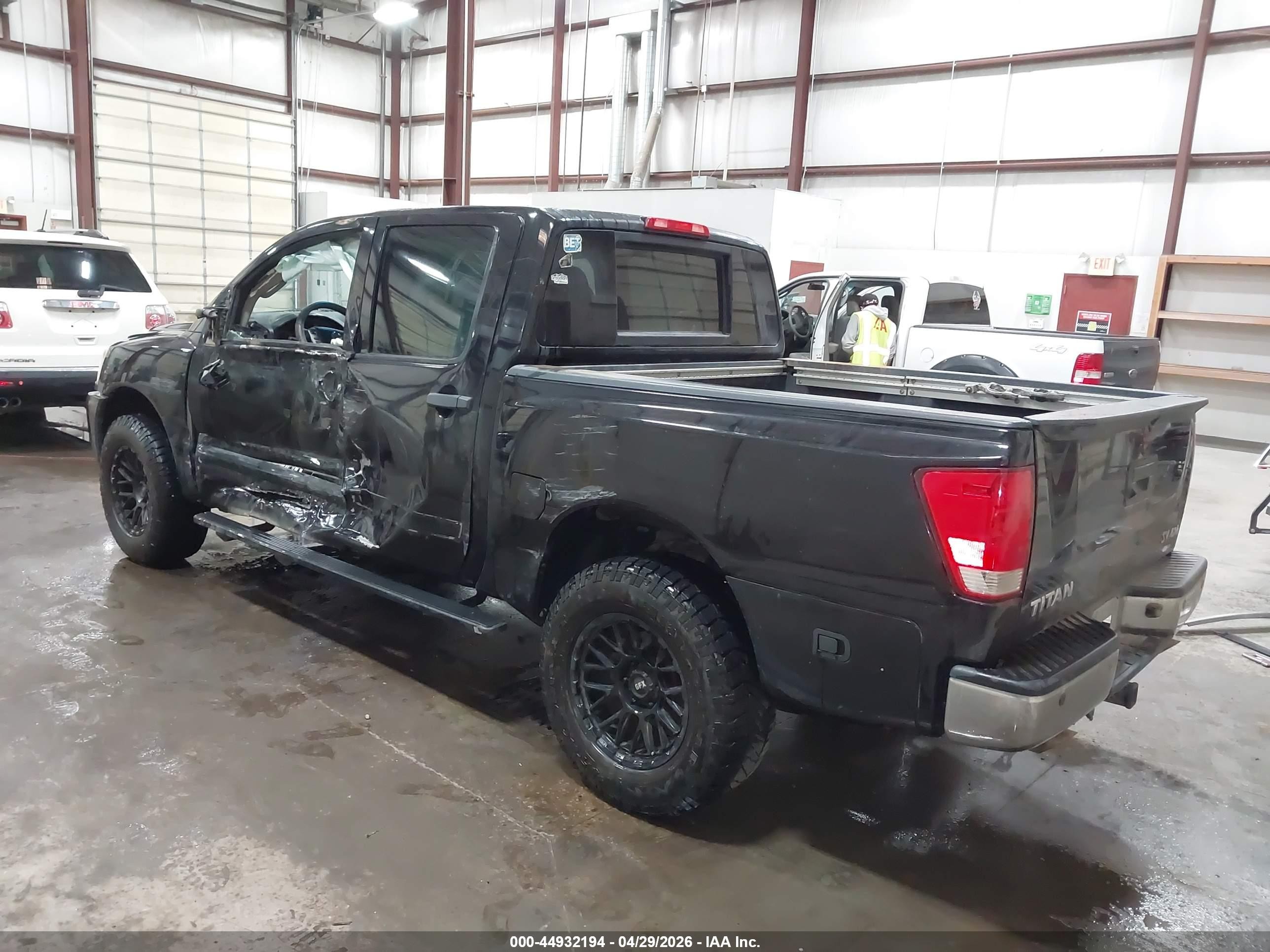 2013 Nissan Titan Pro-4x/s/sl/sv Black vin: 1N6AA0EC6DN301513