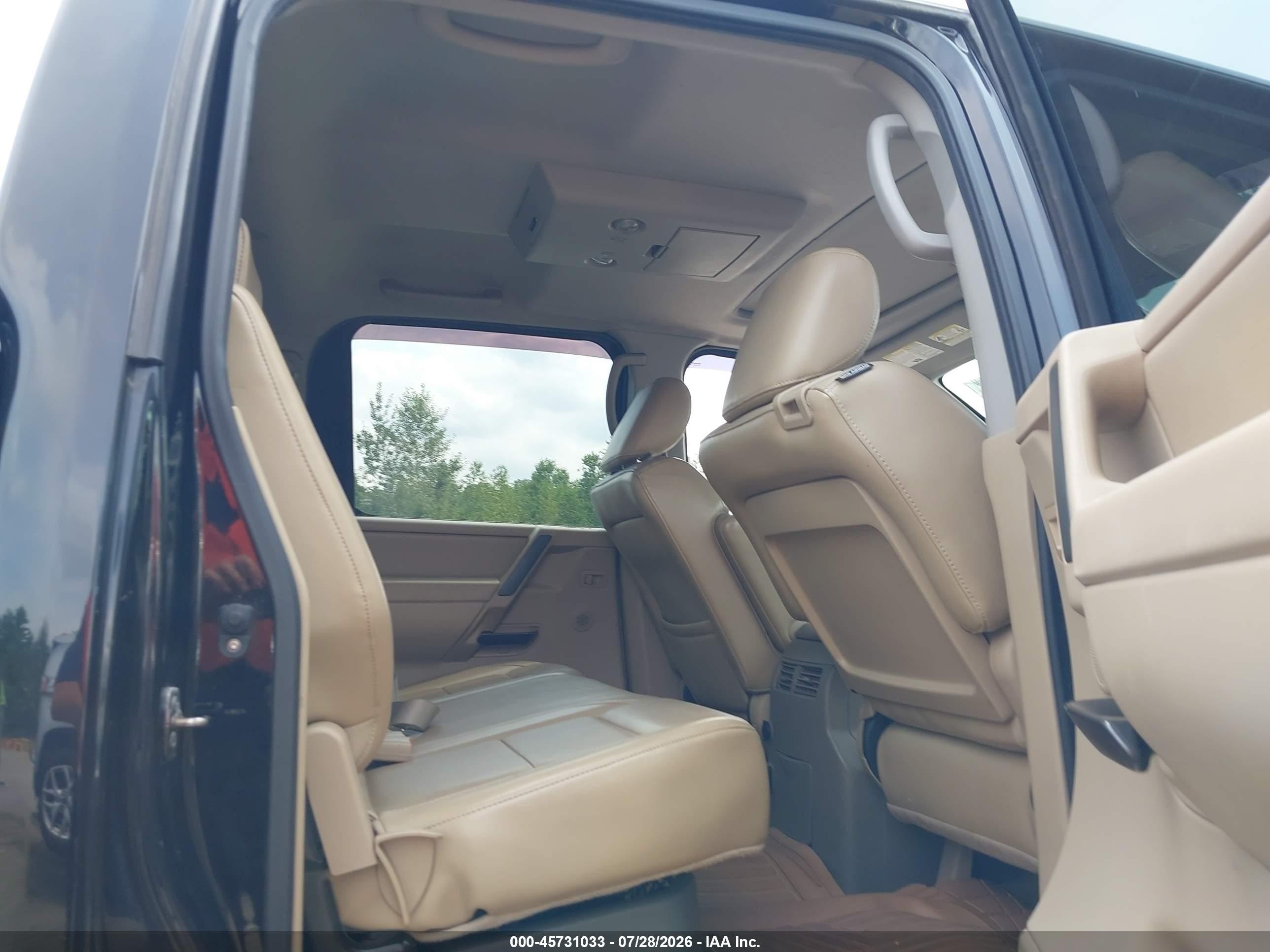 2014 Nissan Titan Sl Black vin: 1N6AA0EC6EN500482