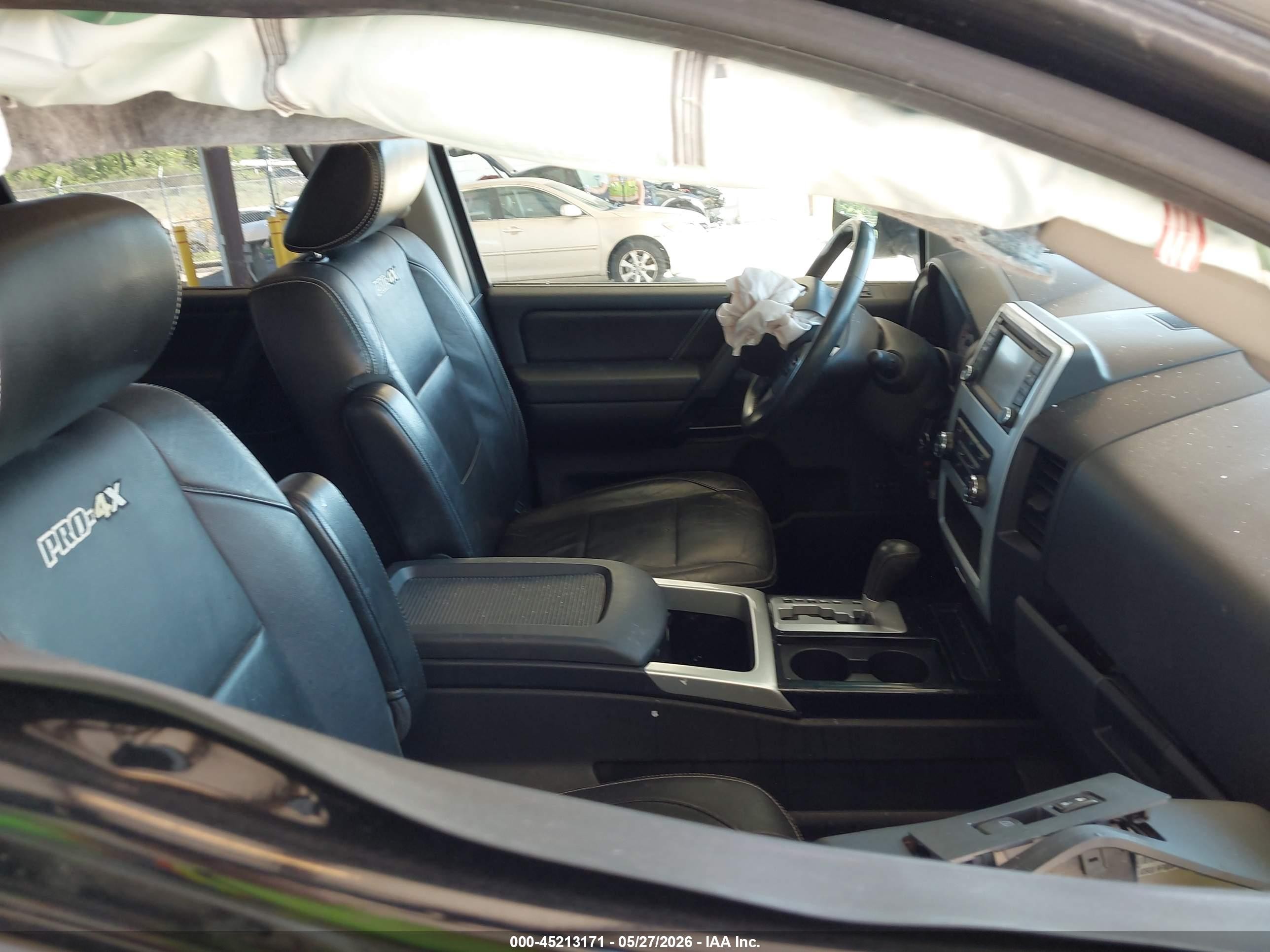 2014 Nissan Titan Pro-4x Black vin: 1N6AA0EC6EN519825