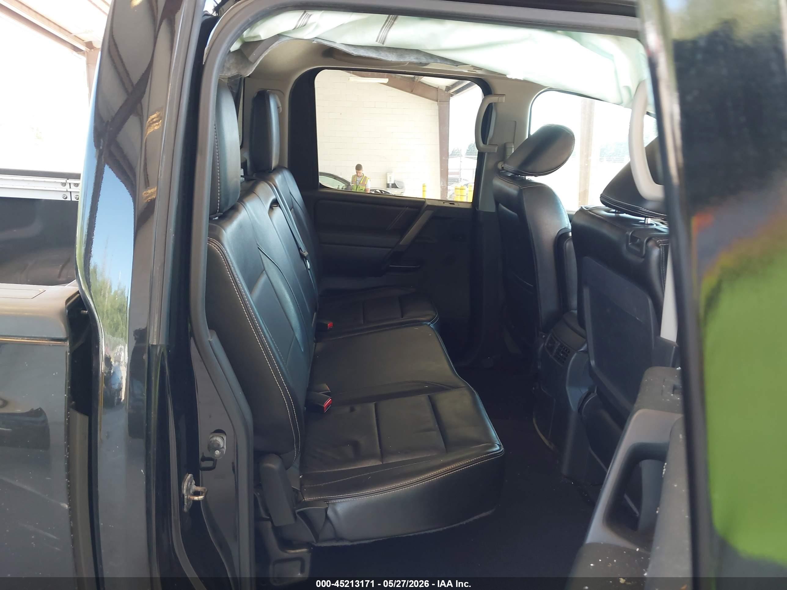 2014 Nissan Titan Pro-4x Black vin: 1N6AA0EC6EN519825