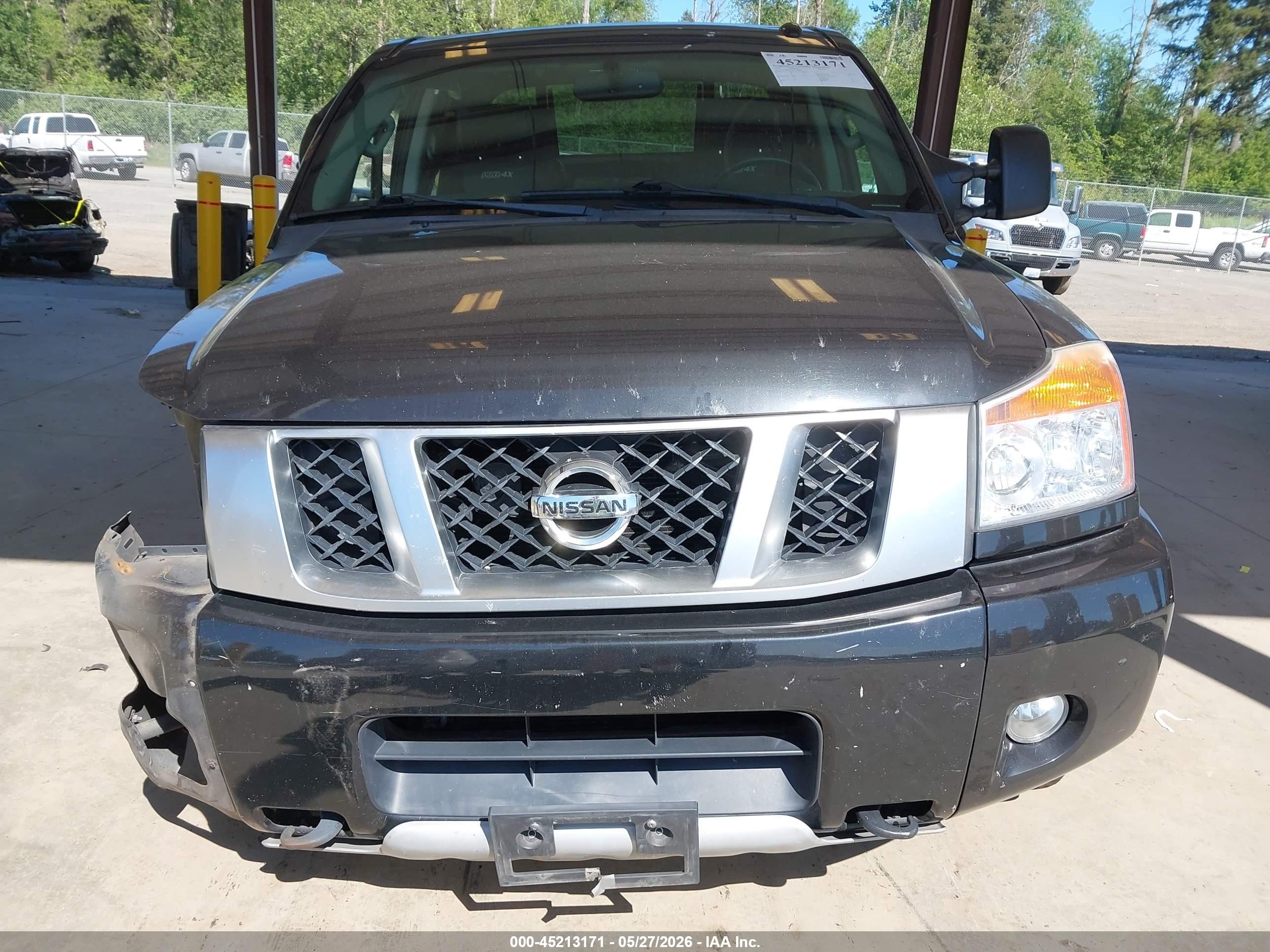 2014 Nissan Titan Pro-4x Black vin: 1N6AA0EC6EN519825