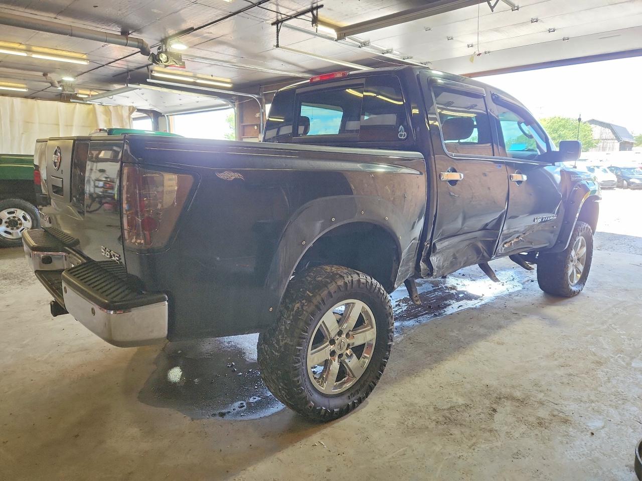 2010 Nissan Titan Se Black vin: 1N6AA0EC7AN316551