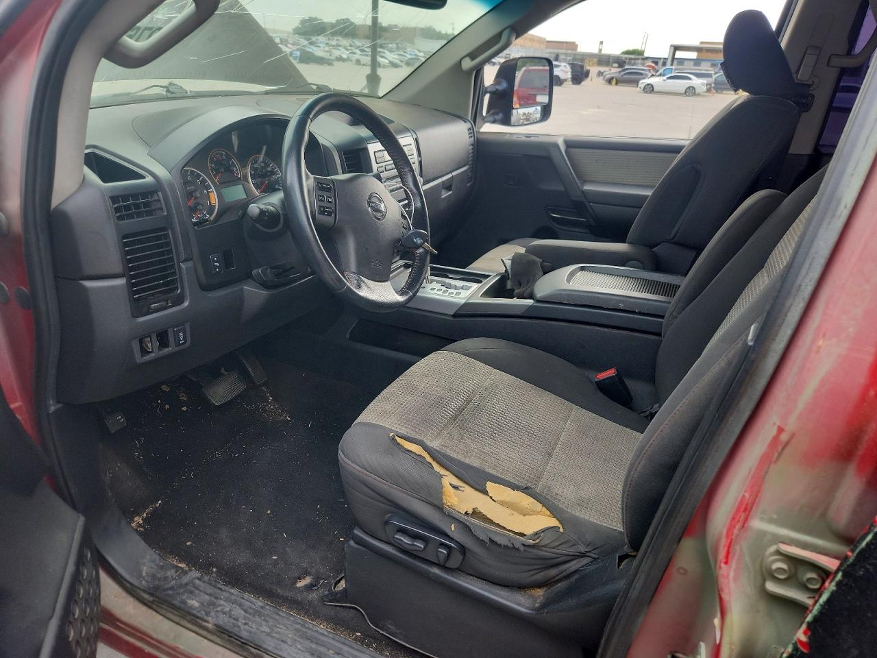 2012 Nissan Titan Sv Черный vin: 1N6AA0EC7CN329819