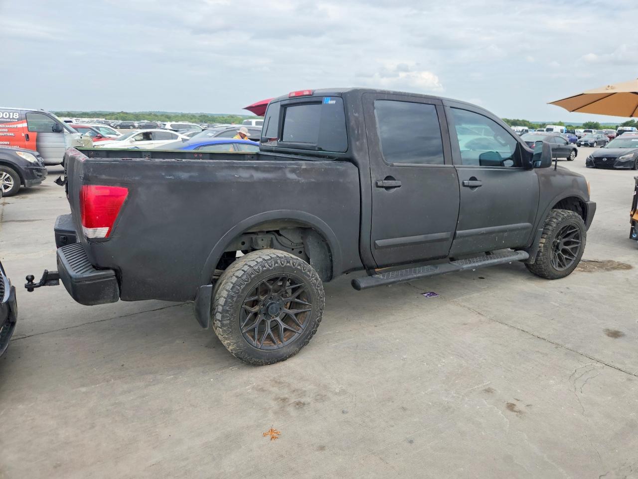 2012 Nissan Titan Sv Черный vin: 1N6AA0EC7CN329819