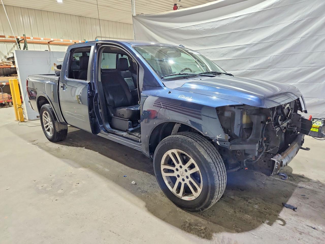 2015 Nissan Titan Sl Blue vin: 1N6AA0EC7FN501853