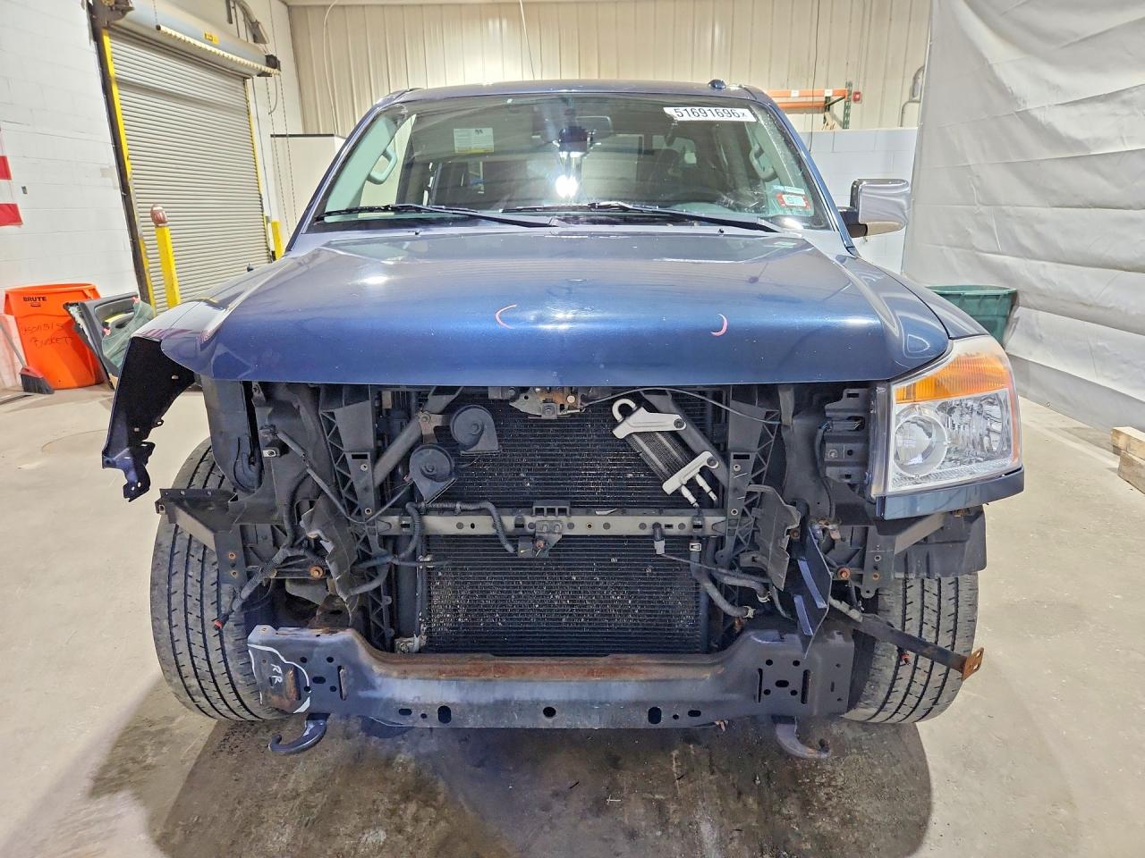 2015 Nissan Titan Sl Blue vin: 1N6AA0EC7FN501853
