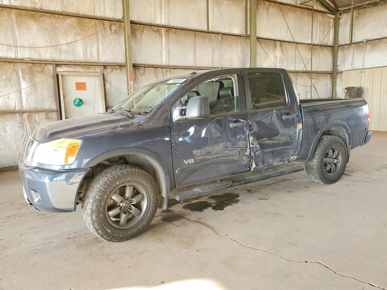 2015 Nissan Titan S Black vin: 1N6AA0EC7FN510567