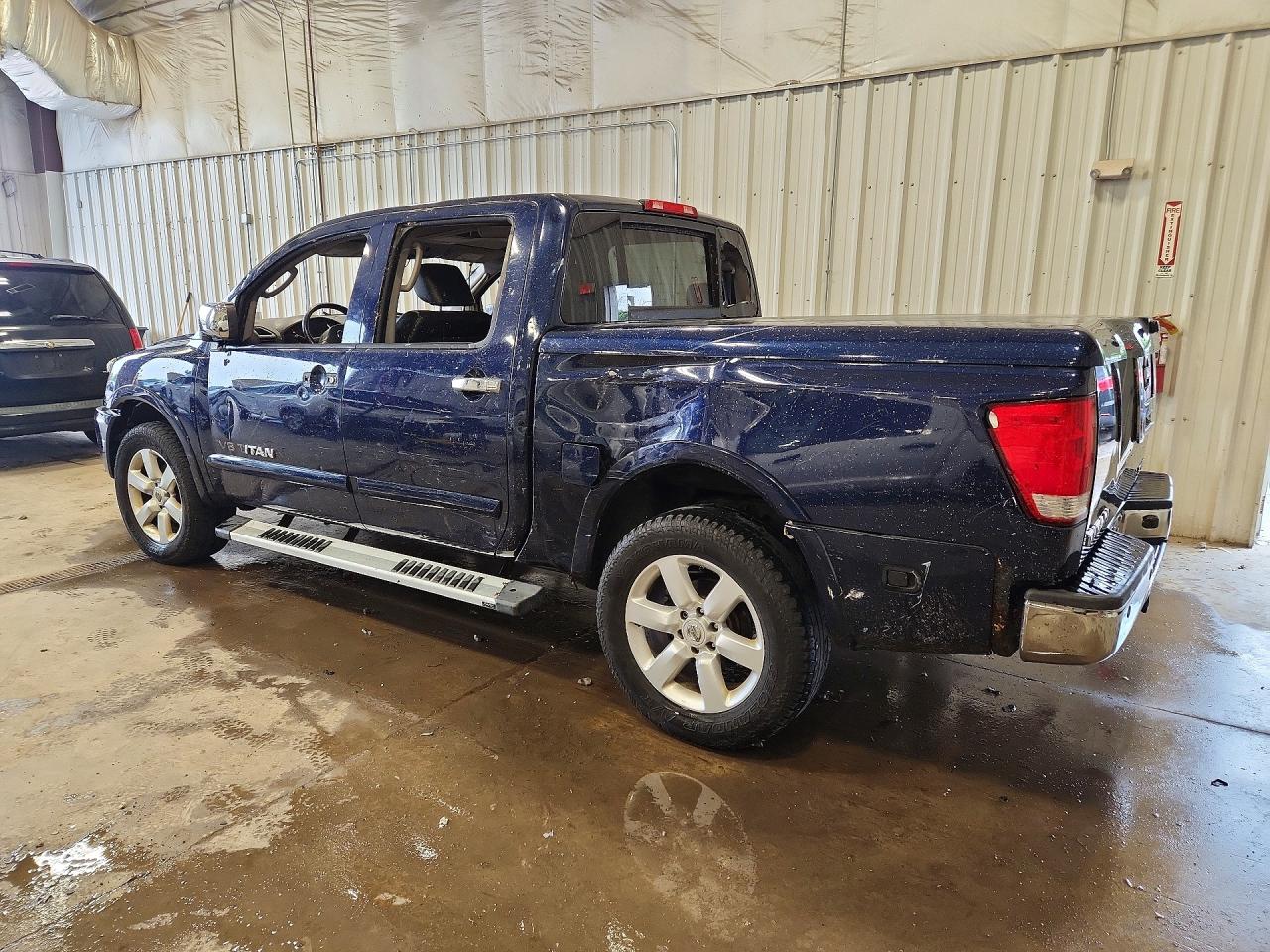 2011 Nissan Titan Sv Blue vin: 1N6AA0EC8BN301090