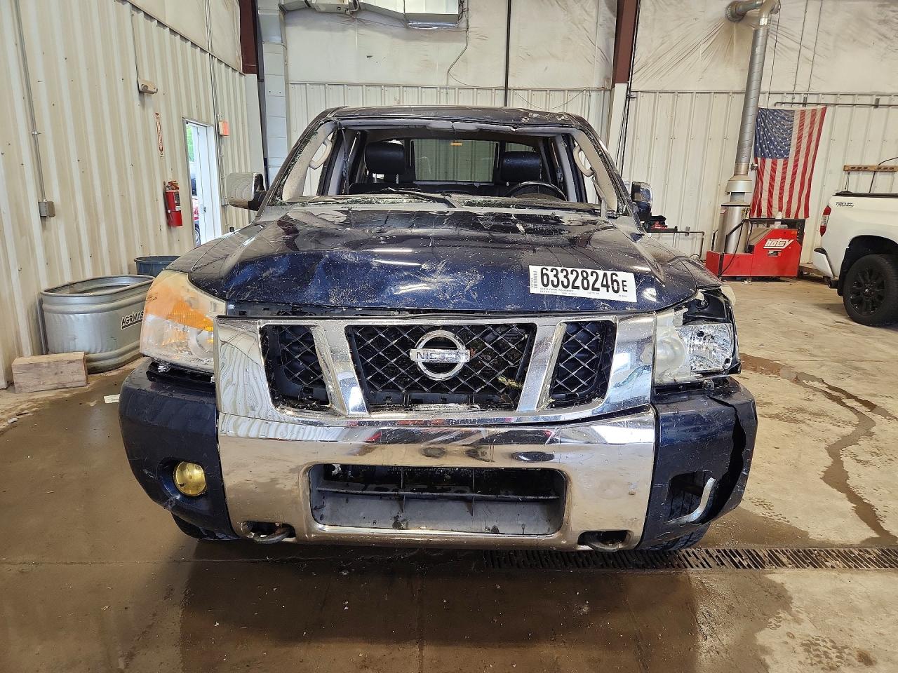 2011 Nissan Titan Sv Blue vin: 1N6AA0EC8BN301090