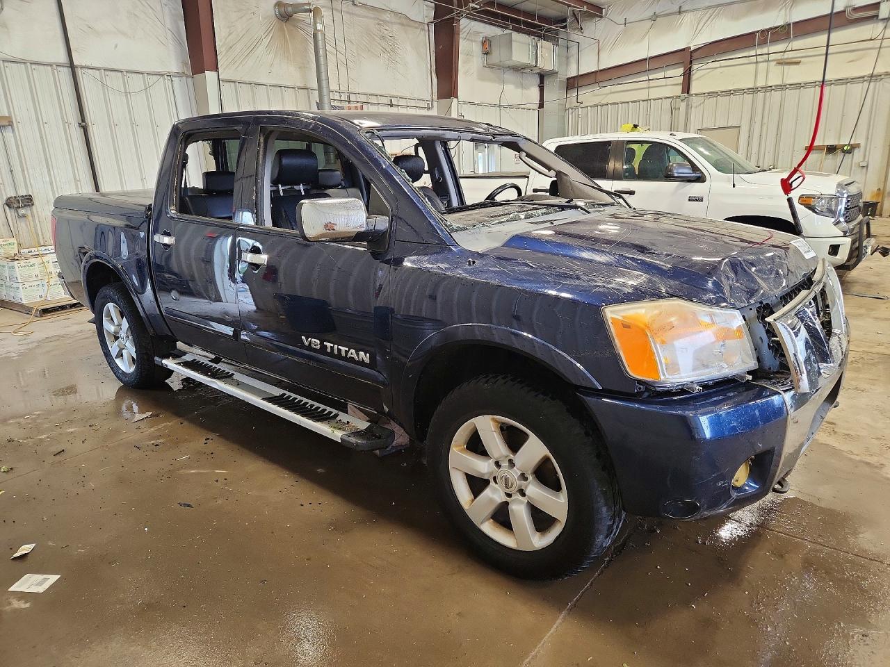 2011 Nissan Titan Sv Blue vin: 1N6AA0EC8BN301090